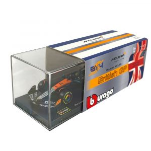1:43 F1 2025 - McLaren MCL39 Special BritishGP Livery #4 Lando Norris in Acrylic Box - Image 4