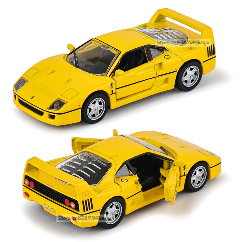 1:64 Speed Icons – Ferrari F40 - Yellow in Blister Card