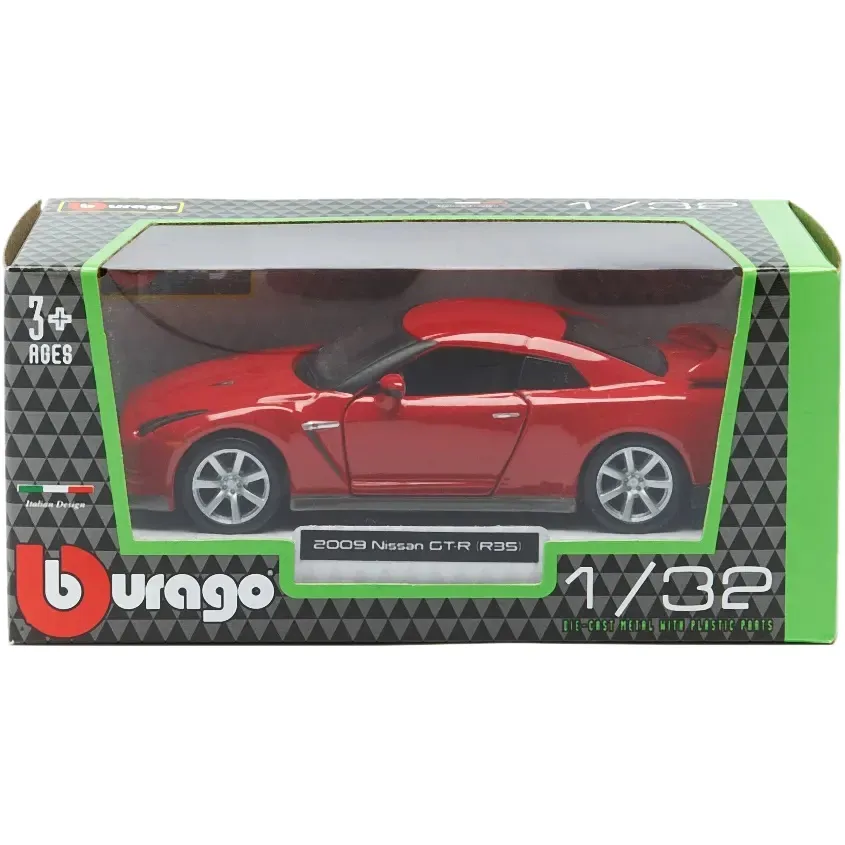 1:32 Bburago - Nissan GT-R R35 2009 - Red