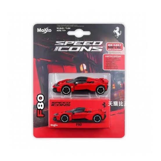 1:64 Speed Icons – Ferrari F80 in Blister Card