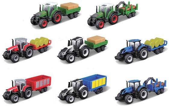 Mini Work Machines tractor w/trailer