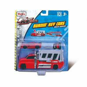 3"Burnin' Key Cars Hauler Launcher - Image 1