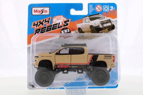 Fresh Metal 4x4 Rebels in Blister Card