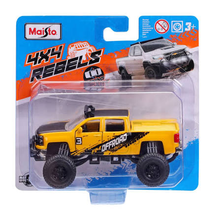 Fresh Metal 4x4 Rebels in Blister Card
