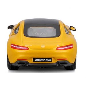 1:32 Bburago - Mercedes-AMG GT - Yellow in Window Box - Image 3