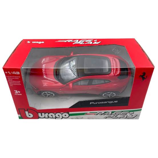 1:43 Ferrari Purosangue - Red in Window Box