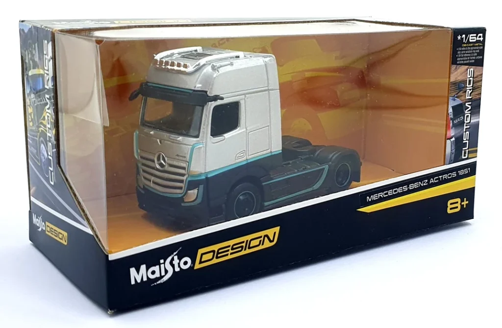 1:64 Maisto Custom Rigs – Mercedes-Benz Actros 1851 MP4 Gigaspace