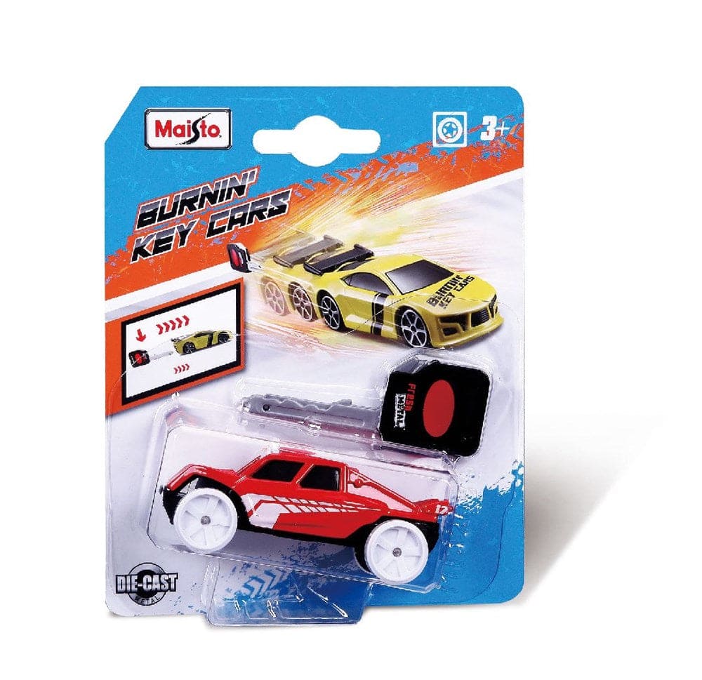 Maisto Burnin' Key Cars, Assorted