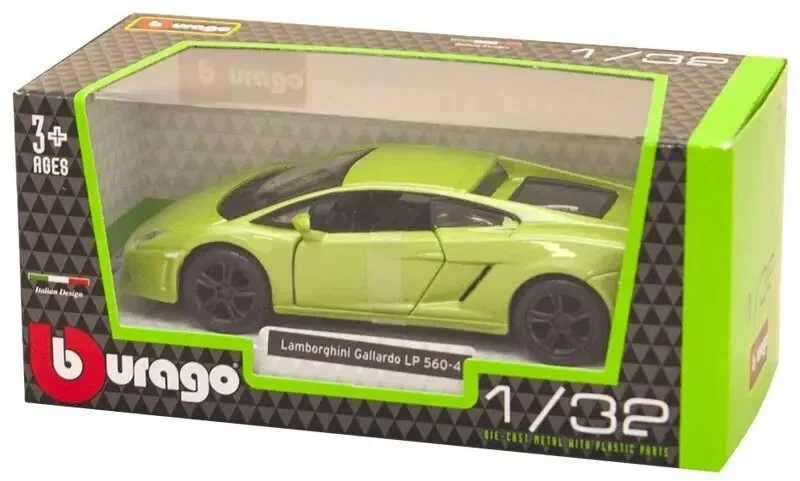 1:32 Bburago - Lambhorgini Gallardo LP 560-4 - Green in Window Box