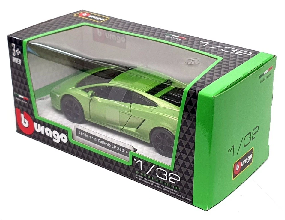 1:32 Bburago - Lambhorgini Gallardo LP 560-4 - Green in Window Box