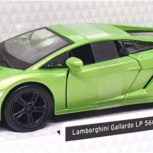 1:32 Bburago - Lambhorgini Gallardo LP 560-4 - Green in Window Box - Image 2
